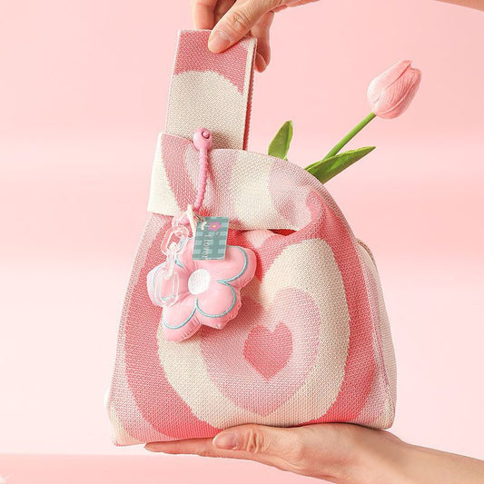 Blush Bloom Knot Gift Bag
