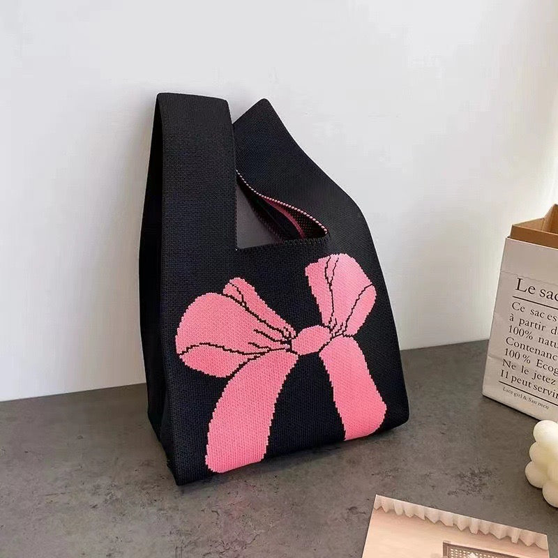 Blush Bloom Knot Gift Bag